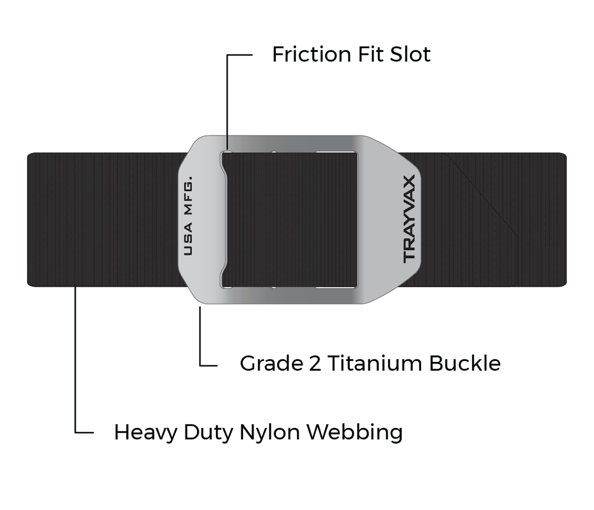 Titanium Cinch Belt